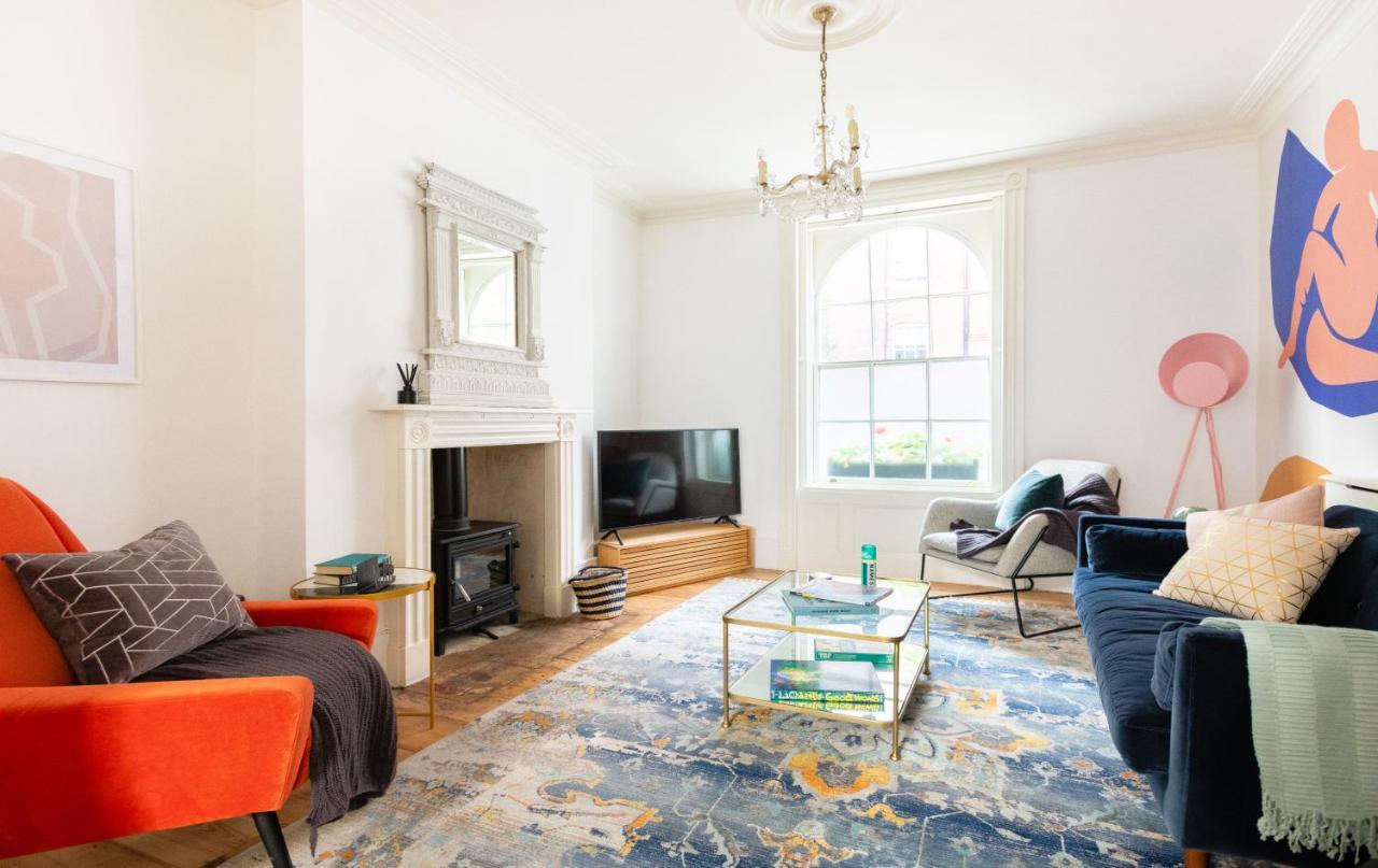 The Euston Square Escape - Modern And Central 4Bdr Home Londres Exterior foto
